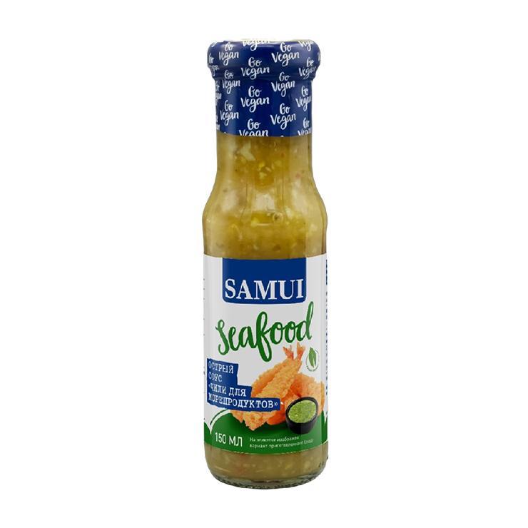 Соус Samui Seafood острый чили для морепродуктов 150 мл., стекло