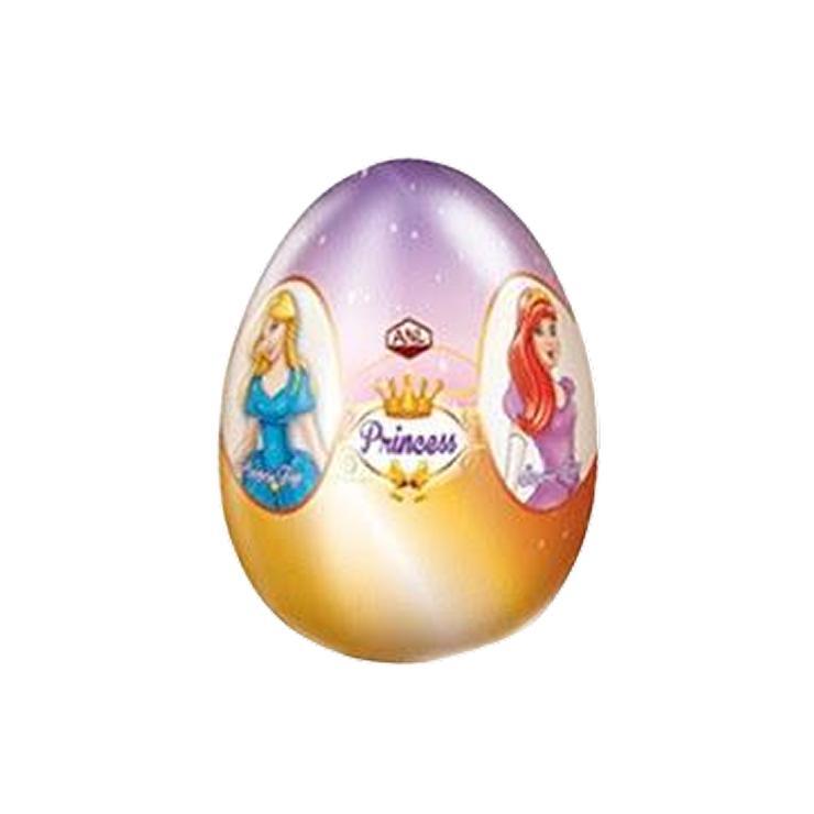 Яйцо шоколадное Anl Princess с сюрпризом 25 гр., обертка