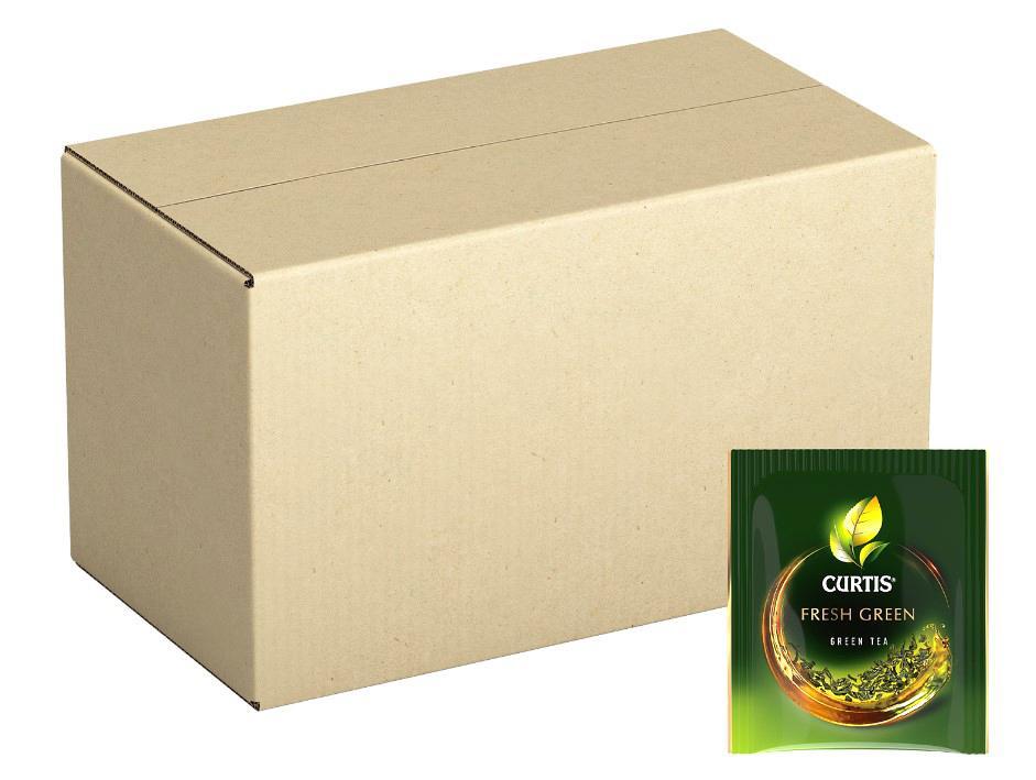 Чай зеленый Curtis в пакетиках 1,7 гр. х 200 шт., картон