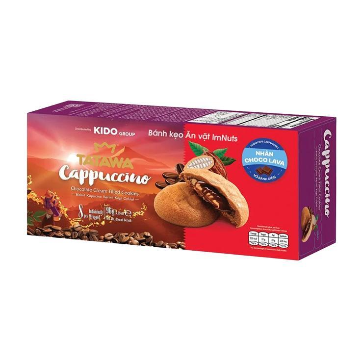 Печенье Tatawa капучино-шоколадный крем 96 гр., картон