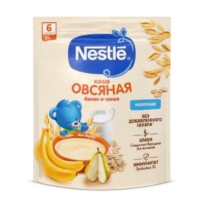 Каша Nestle овсяная молочная груша банан 200 гр., дой-пак