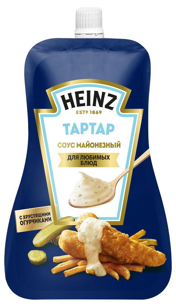 Соус Heinz тартар майонезный 200 гр., дой-пак