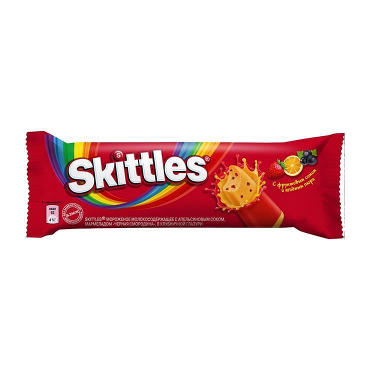 Эскимо Skittles 64 гр., флоу-пак