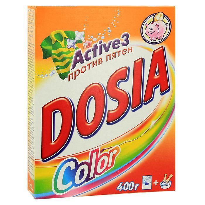 Стиральный порошок Dosia Автомат Color 400 гр., картон