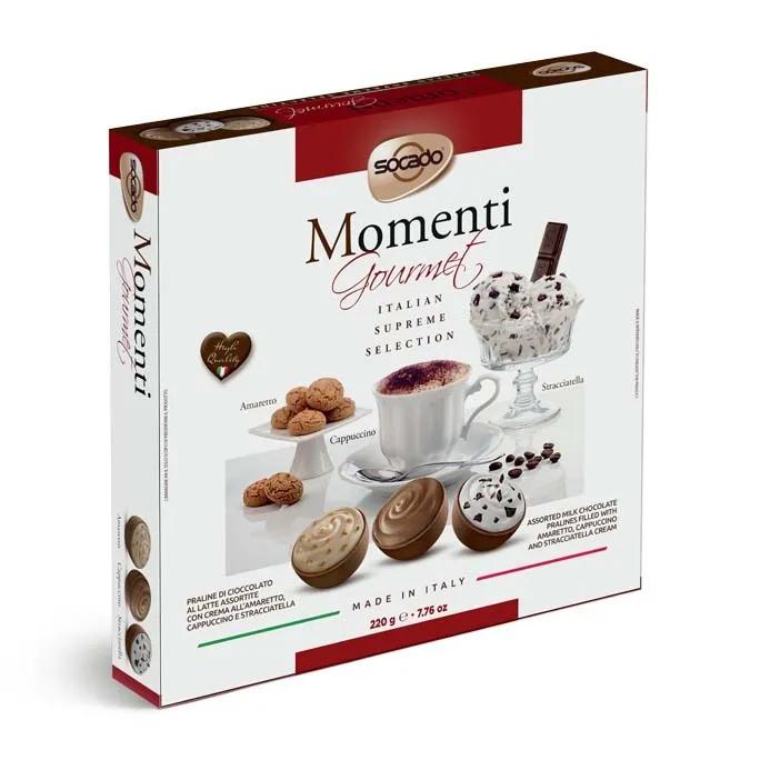 Конфеты Socado  ассорти Время Гурмана, 220 гр., картон