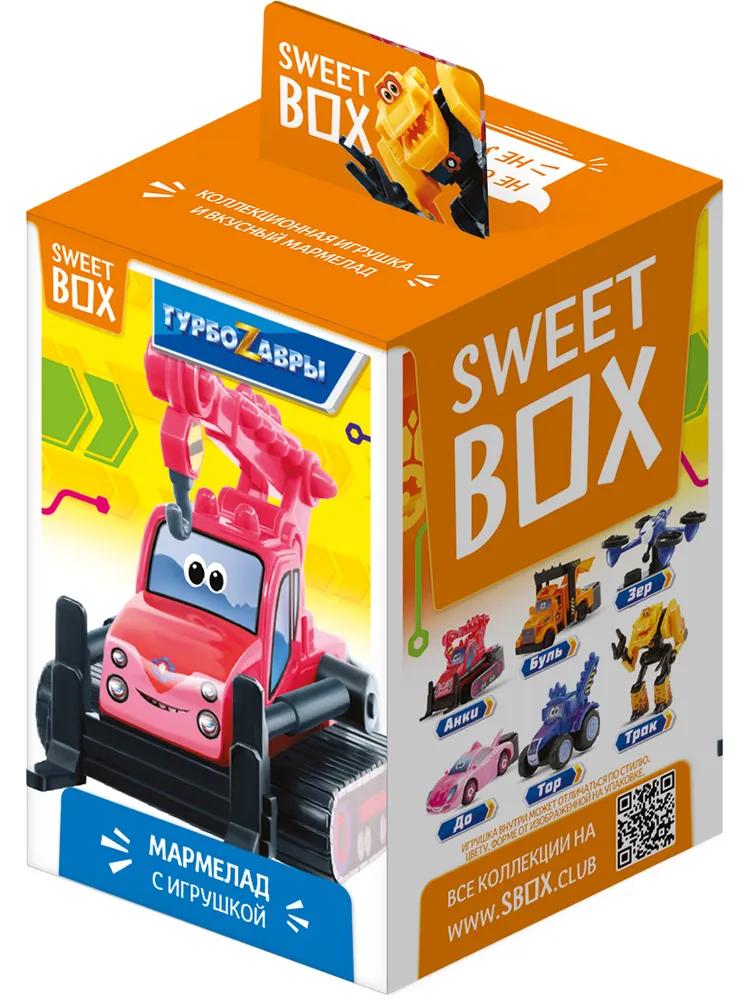 Мармелад Sweet Box Турбозавры с игрушкой 10 гр., картон