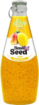 Нектар Aziаnо Mango Juice with Basil Seed Drink 30% Манго с семенами базилика