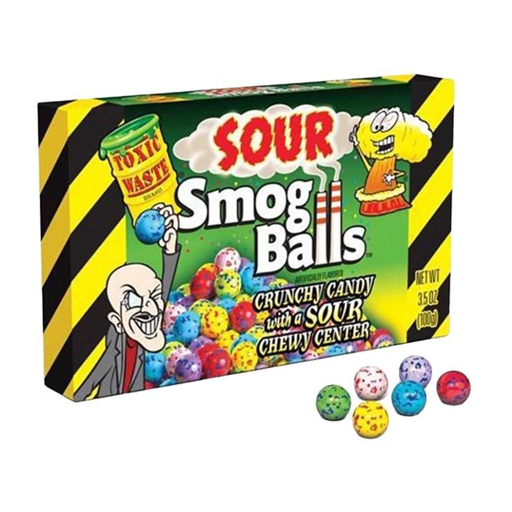 Драже Toxic Waste Smog Balls 85 гр., картон