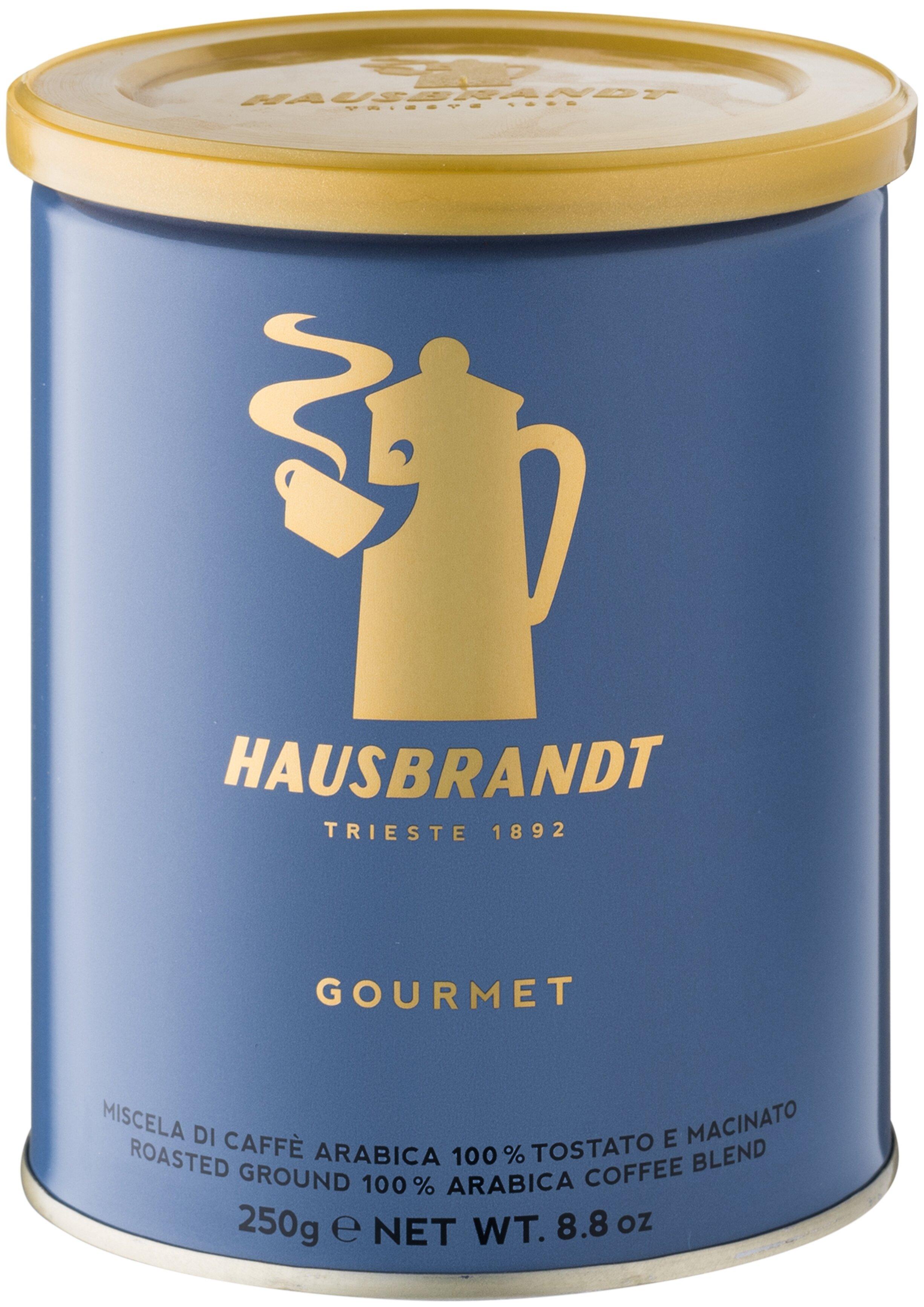 Кофе молотый Hausbrandt Gourmet, 250 гр., ж/б