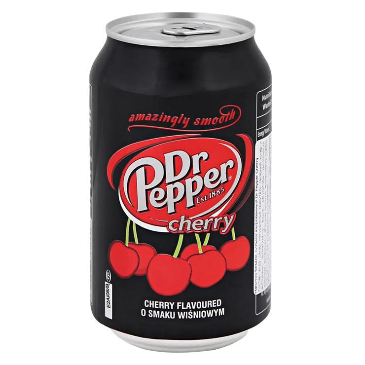 Напиток газированный Dr. Pepper вишня 330 мл., ж/б