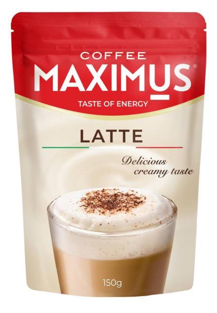 Кофе растворимый Maximus Latte 150 гр., дой-пак