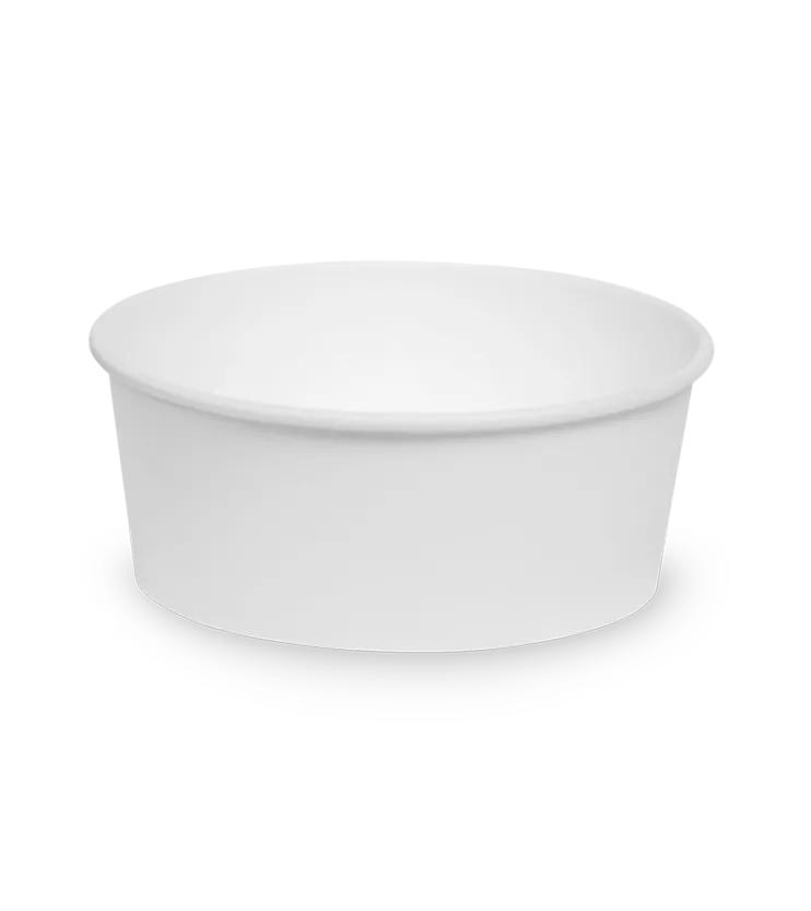 Контейнер OSQ Round Bowl white 750 мл d150хh60 мм без окна без крышки 45 шт/упак Россия белый., картон., пакет