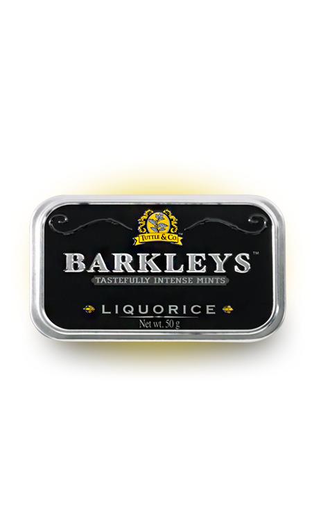 Конфеты Barkleys леденцы Лакрица, 50 гр., ж/б