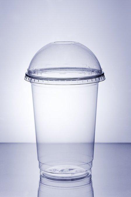 ПЭТ стаканы прозрачные 400 мл, D=95 мм, H=125 мм, вес 10 г, 800 шт, UNITY COFFEE