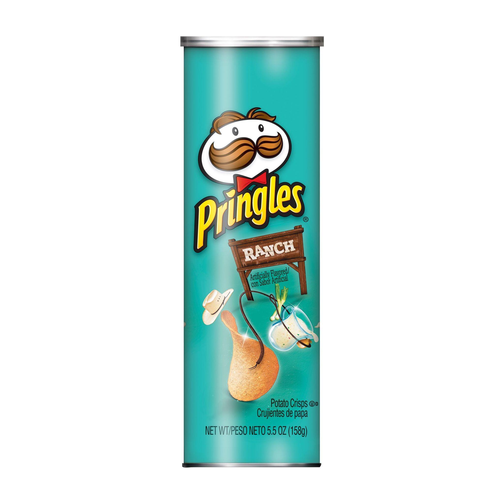 Чипсы Pringles Ranch картофельные, 158 гр., картон