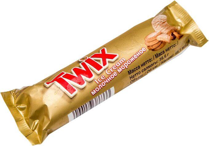 Мороженое Mars Twix, 39,6 гр., флоу-пак