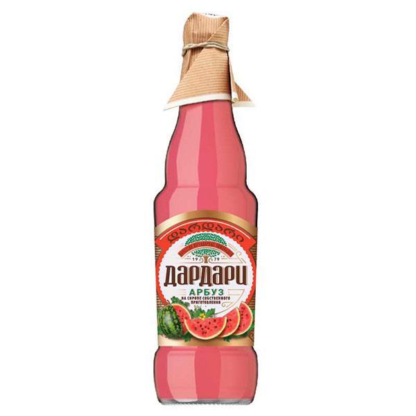Напиток газированный Дардари лимонад арбуз 500 мл., стекло