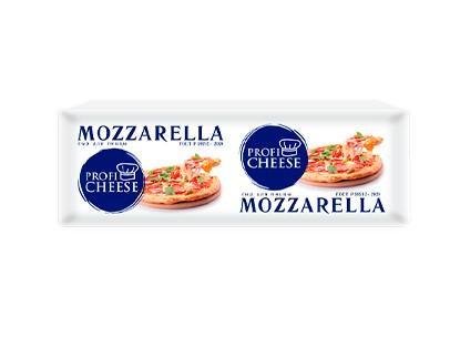 Сыр Profi Cheese Моцарелла для пиццы 45% 2 кг., пленка