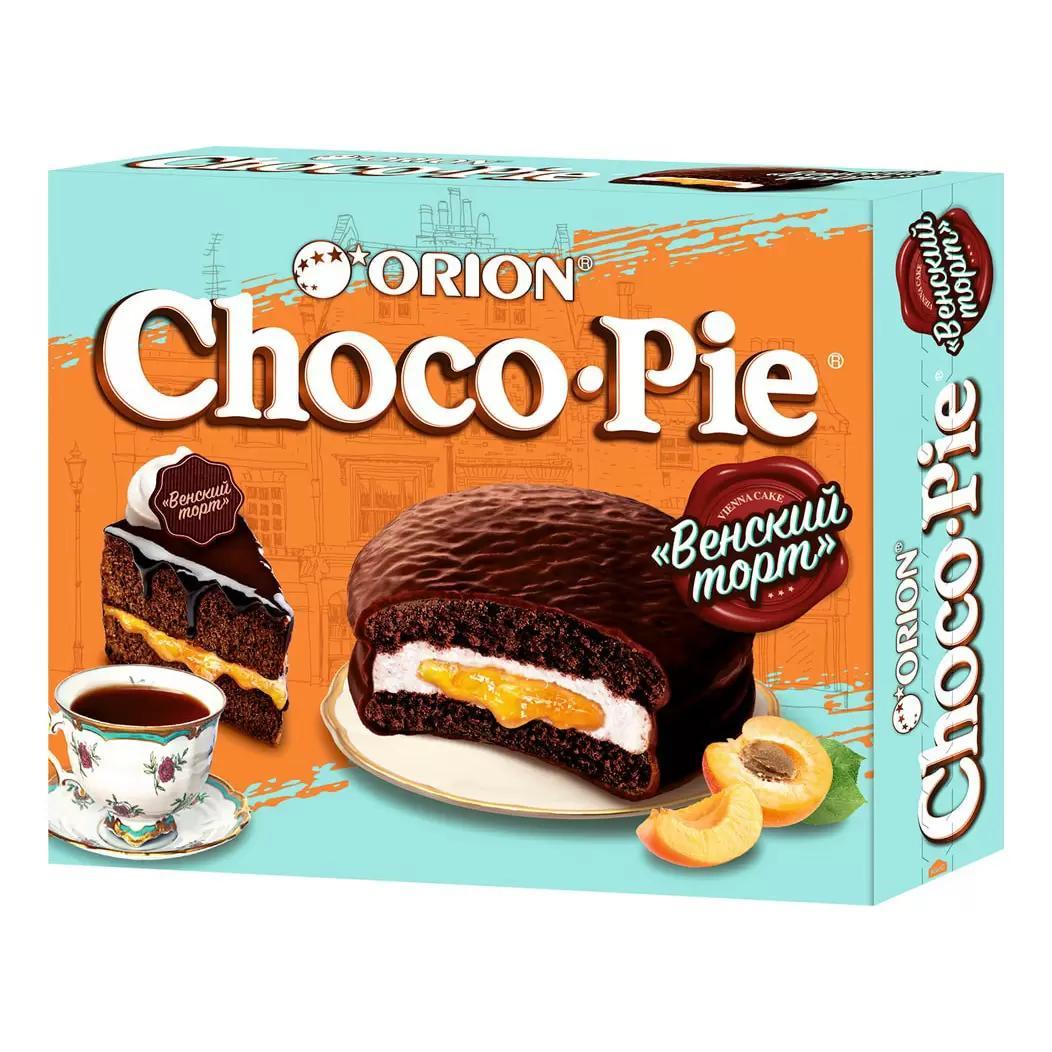 Пирожное ORION Choco Pie Венский торт 360 гр., картон