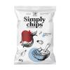 Картофельные чипсы Simply chips сметана и лук, 80 гр., флоу-пак