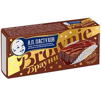 Пирожное В.П.Пастухов Брауни без сахара 45 гр., флоу-пак