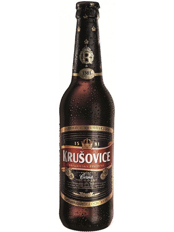 Пиво темное 4,1% Krusovice 500 мл., стекло
