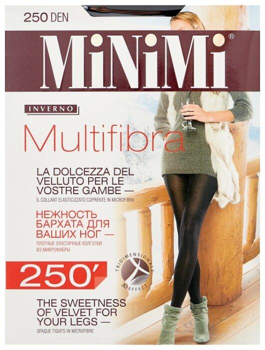 Колготки размер 3-M, Minimi Multifibra 250 den, 100 гр., бумажная упаковка