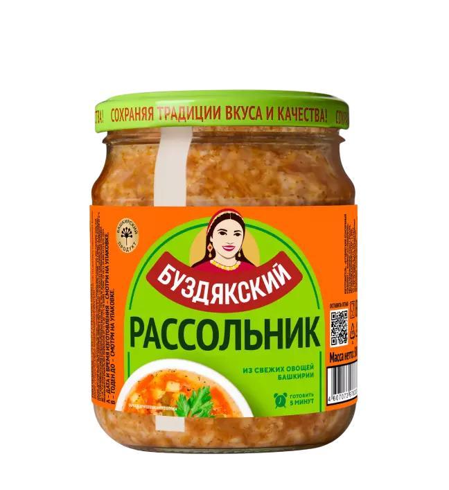 Суп Буздякский рассольник , 500 гр, стекло