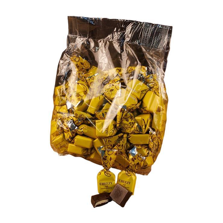 Конфеты ШААКЕН ДОРФ CHEEZY с сырной начинкой 500 гр., флоу-пак