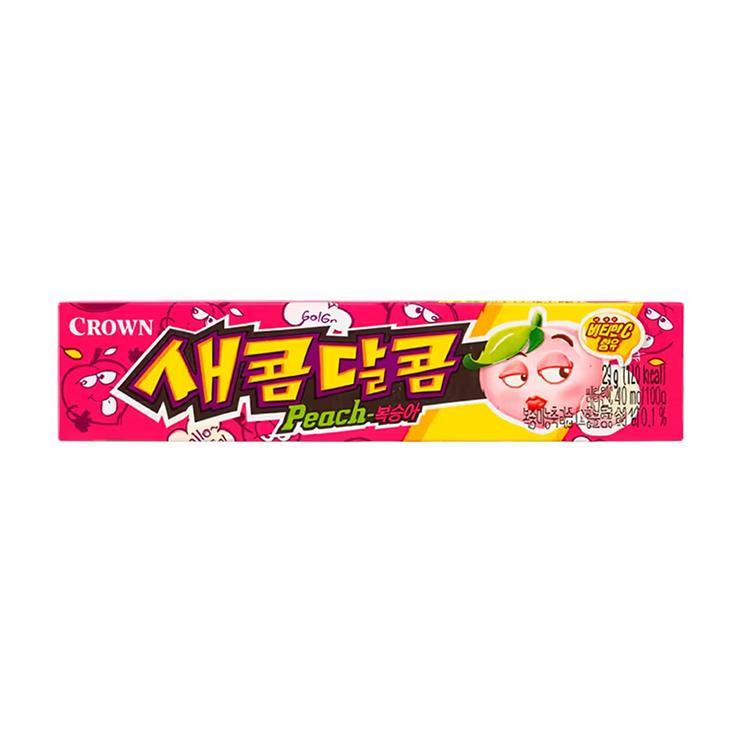 Жевательная резинка SAEKOM dalcom peach 29 гр., обертка