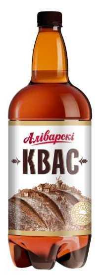 Квас Алiварскi хлебны 1,5 л., ПЭТ