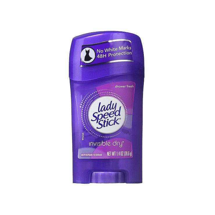 Дезодорант Lady Speed Stick Inv Dry Shower Fresh женский 39,6 гр., пластиковая упаковка