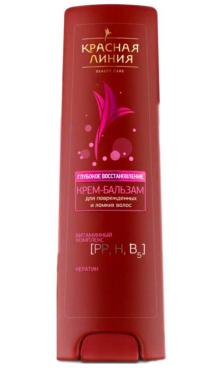 Крем-бальзам для волос Красная Линия Глубокое Восстановление, 250 мл., пластиковая бутылка