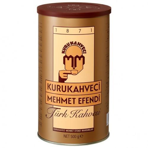 Кофе Mehmet Efendi натуральный жареный молотый 500 гр., ж/б