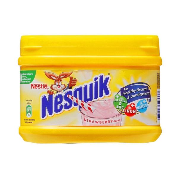 Какао Nestle Nesquick Клубника 300 гр., банка