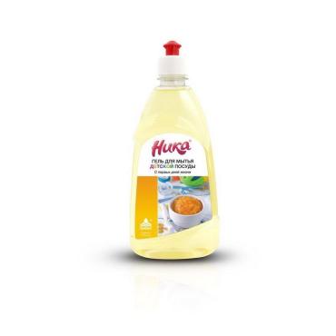 Средство для мытья детской посуды С первых дней жизни, Ника, 500 гр., пластиковая бутылка