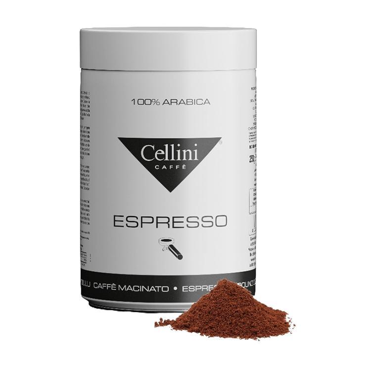 Кофе Cellini Premium Espresso 100% Arabica молотый 250 гр., ж/б