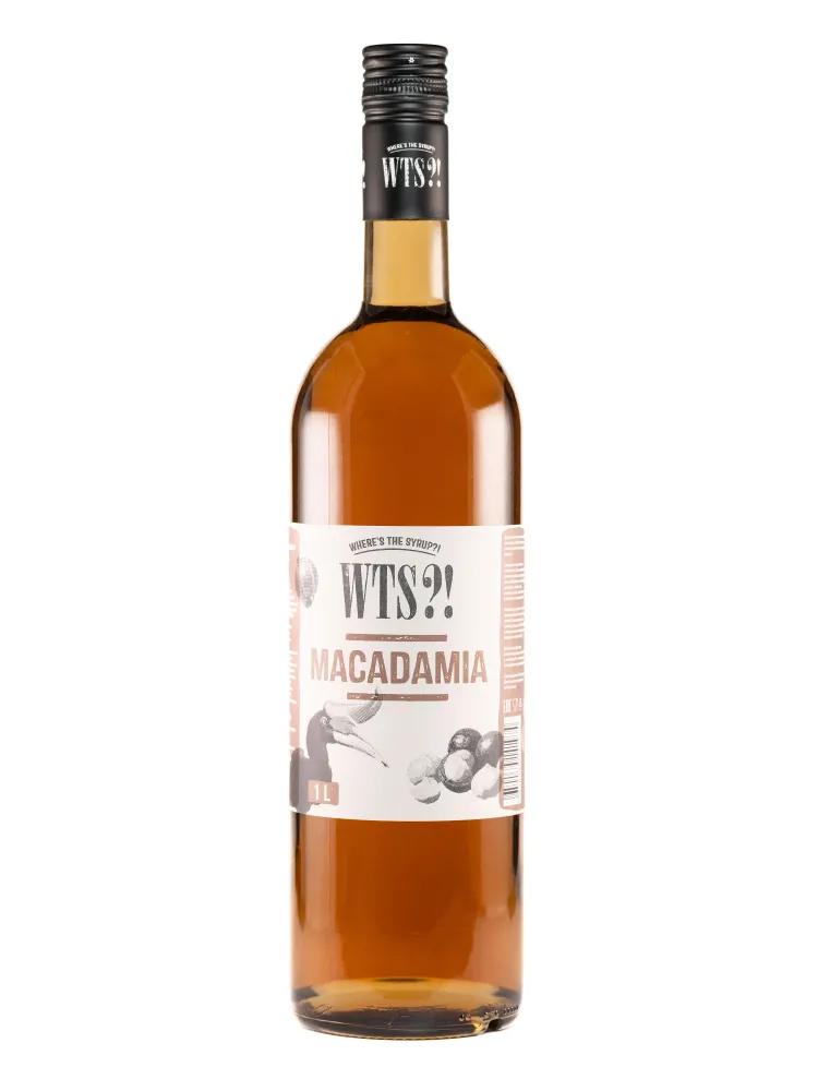 Сироп WTS?! Макадамия 1 л., стекло