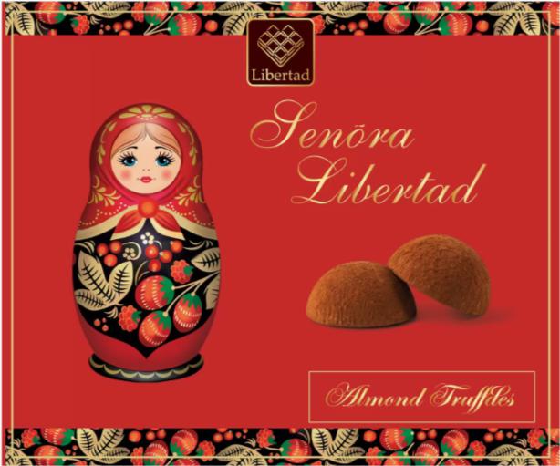 Трюфели Libertad senora с миндалем 120 гр., картон