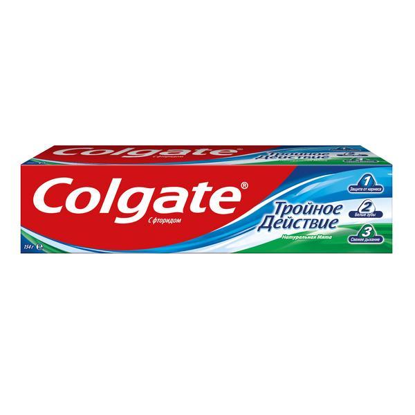 Зубная паста Colgate тройное действие