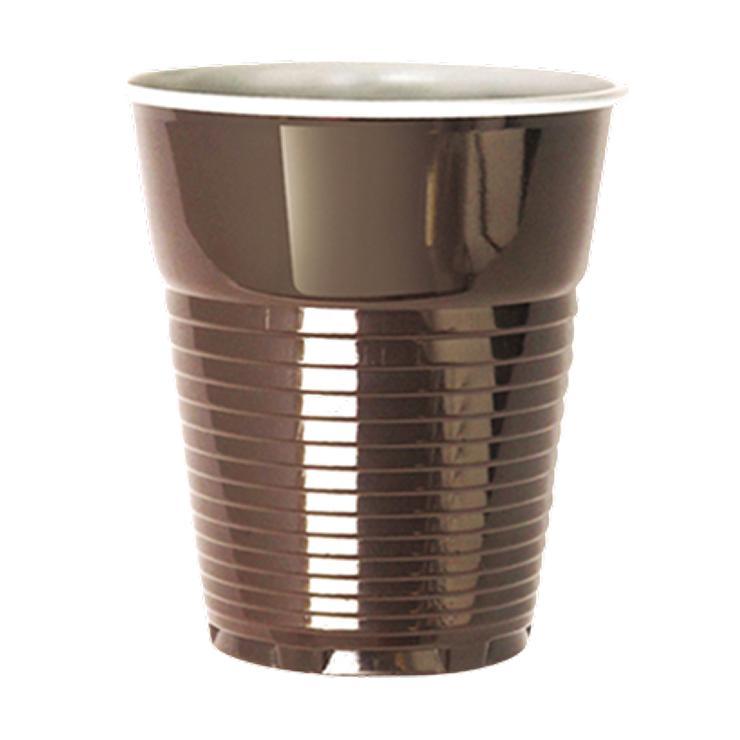Стакан Evo Flo одноразовый коричневый 150/190 100 шт., пакет