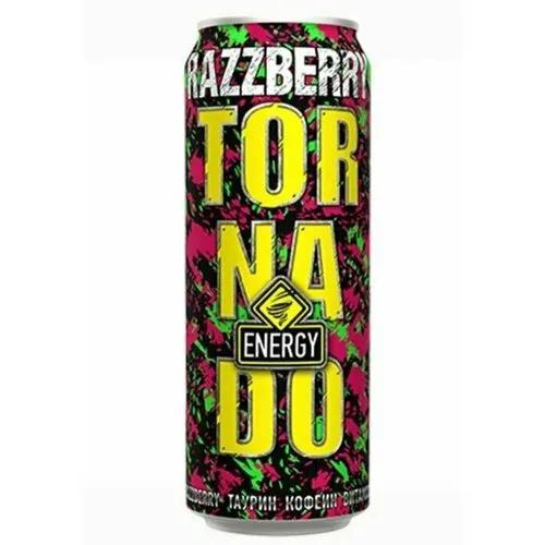 Энергетический напиток Tornado Energy Razzberry 450 мл., ж/б