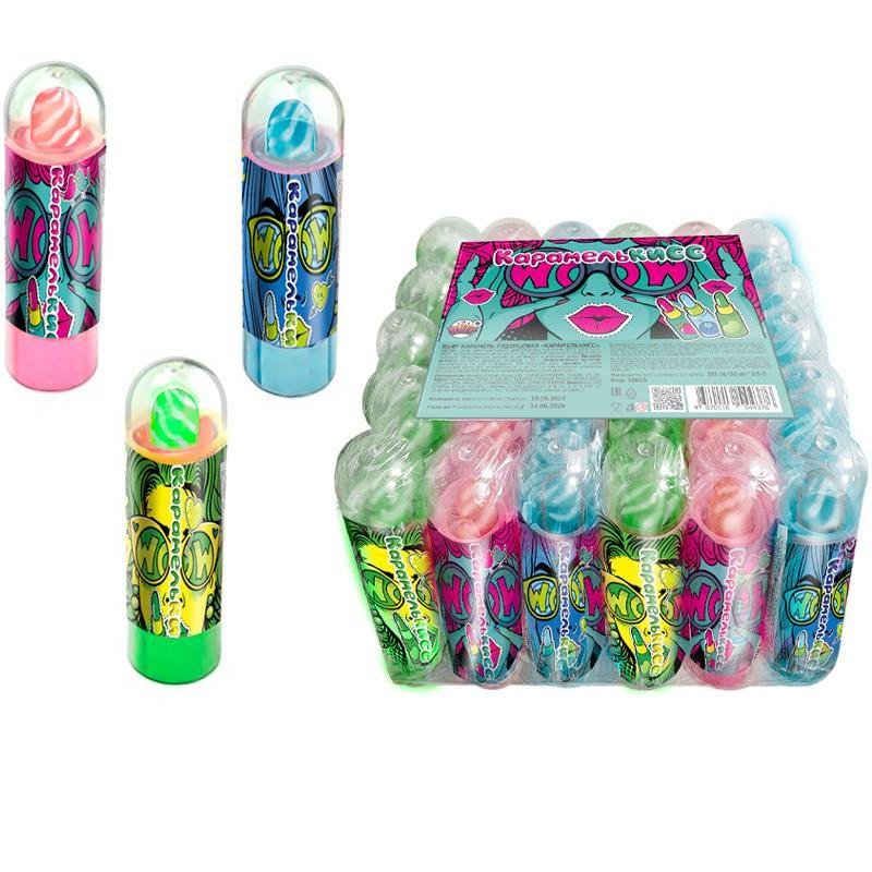 Карамель Fun Candy Lab карамелькисс леденцовая 3,5 гр., ПЭТ
