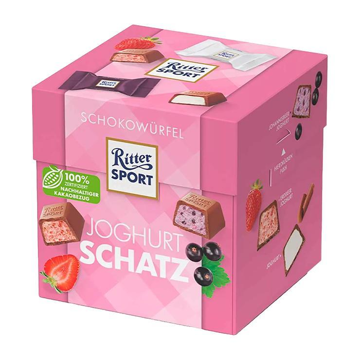 Конфеты Ritter Sport JOGHURT SCHATZ набор шоколадные 176 гр., картон