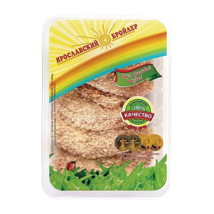 Медальон Ярославский бройлер европейский из филе грудки з/м 410 гр., лоток