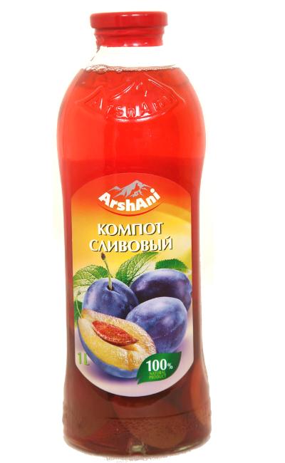 Компот ArshAni сливовый 1 л., стекло