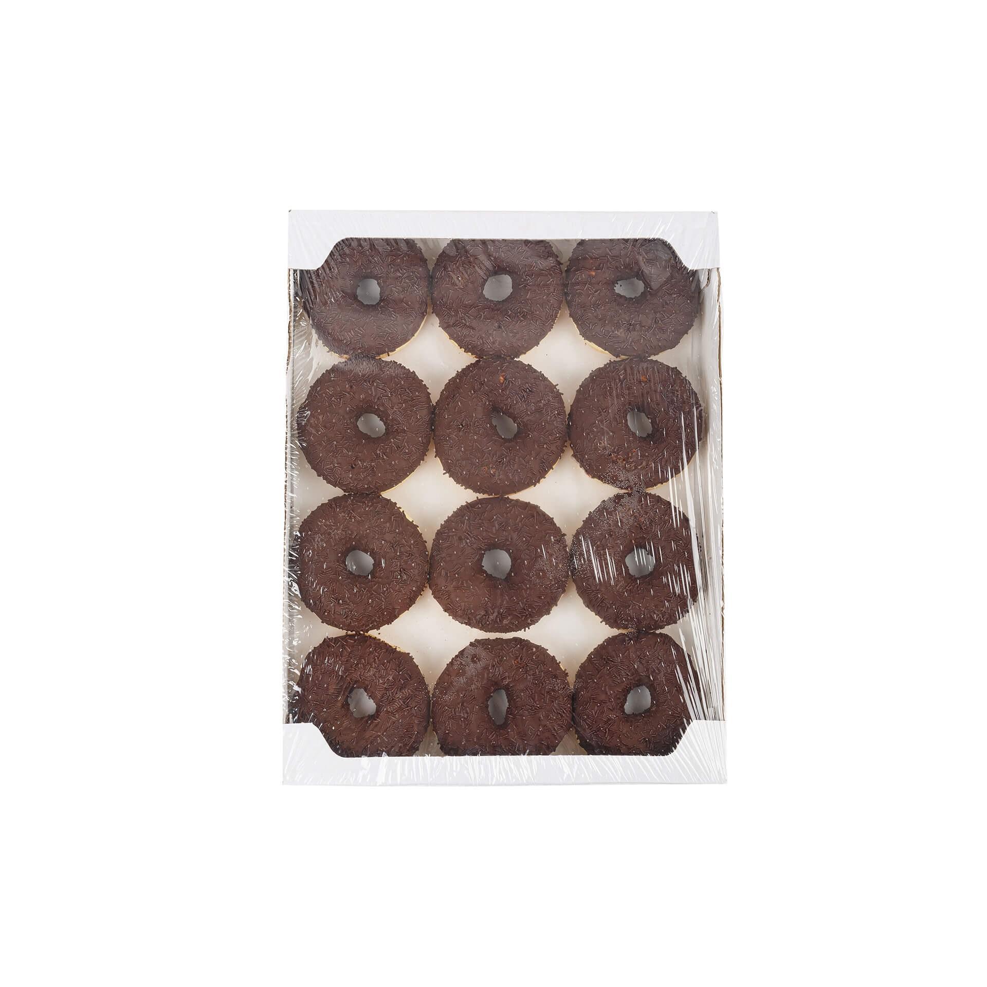 Донат TRIPLE  CHOC c шоколадной начинкой Stokson, 69 гр., флоу-пак