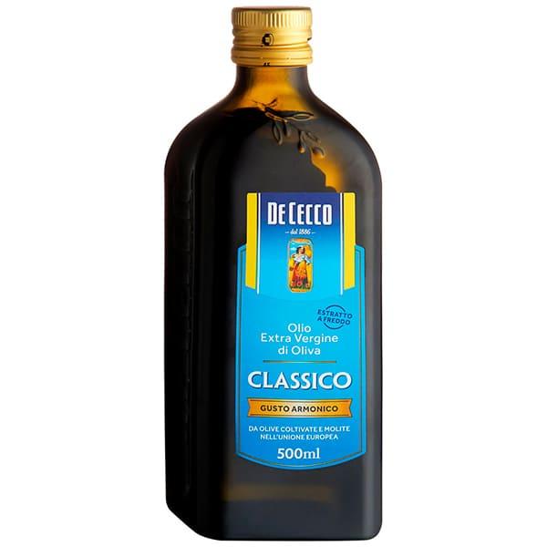 Масло оливковое De Cecco нерафинированное 500 мл., стекло
