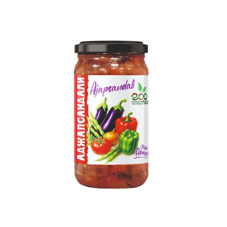 Аджапсандали ECOFOOD 350 гр., стекло
