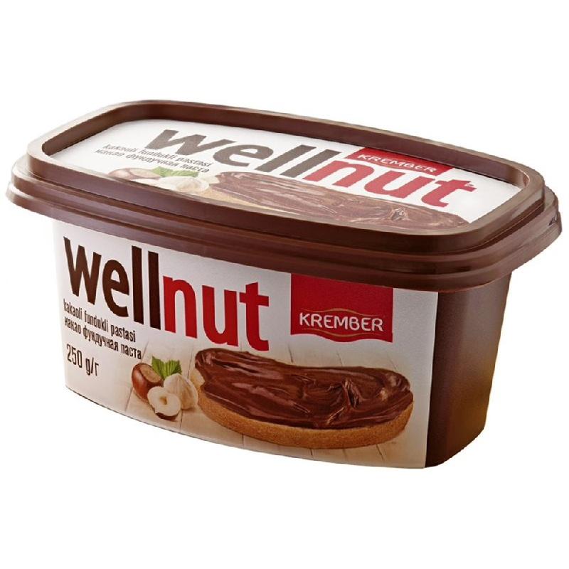 Паста какао-фундучная Wellnut 250 гр., ПЭТ